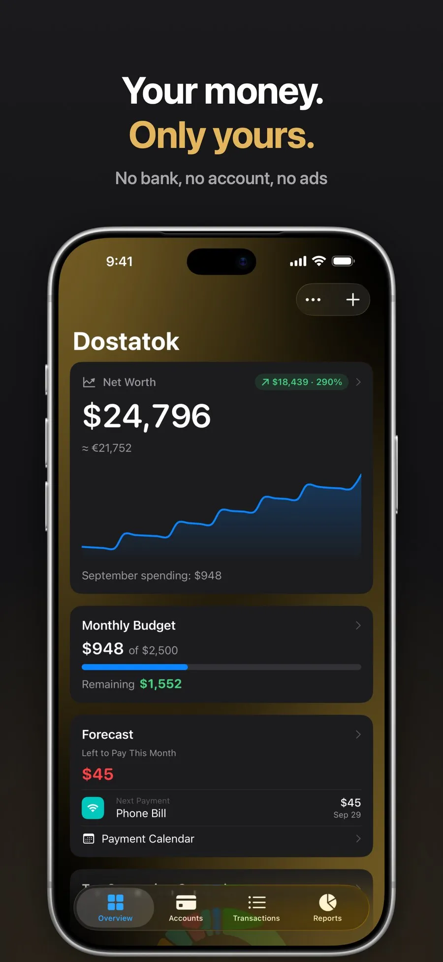 Dostatok screenshot 1