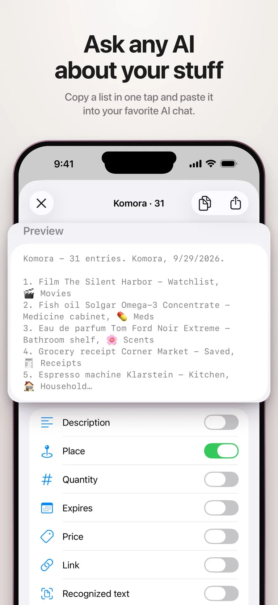 Komora screenshot 3